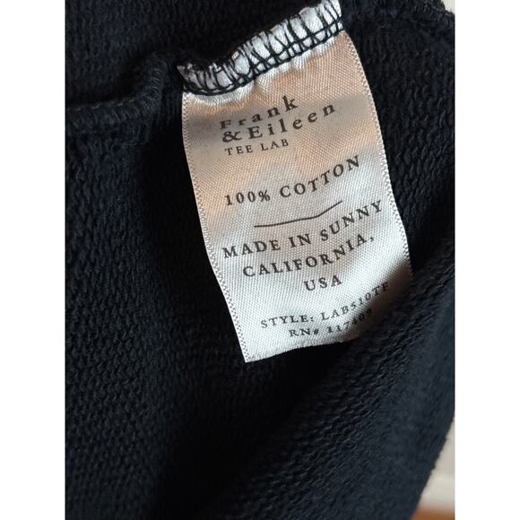 B53 Frank & Eileen Navy Patrick Popover Top Womens XL Fleece Minimalist Travel - Picture 6 of 7